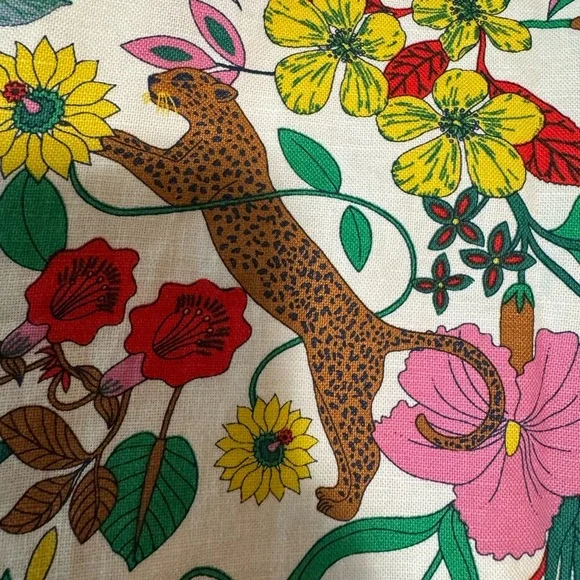 NWT Boden Thea Tailored Linen Blazer Multi, Exotic Paradise, 8P - Picture 16 of 16